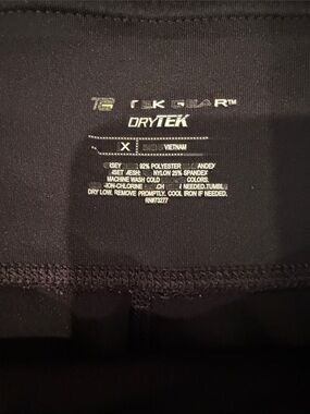 tek gear black DryTek Performance Top